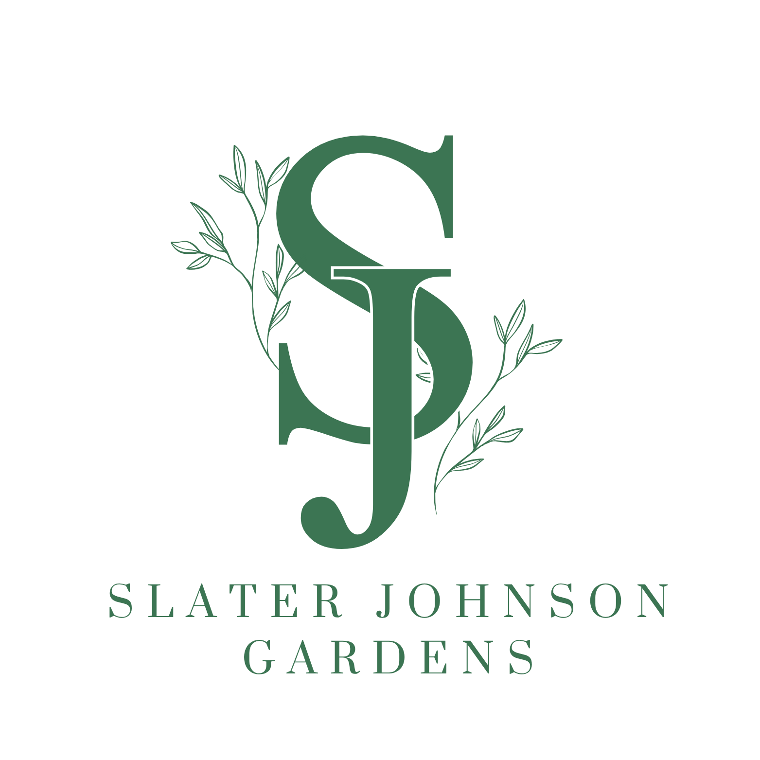Slater Johnson Gardens logo